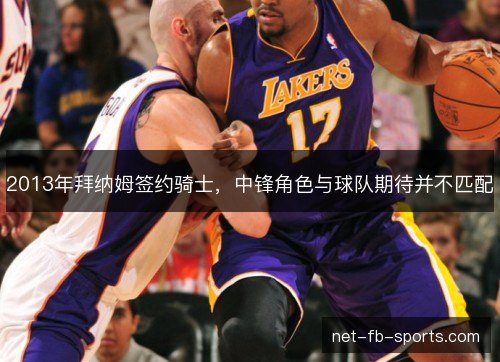 2013年拜纳姆签约骑士，中锋角色与球队期待并不匹配